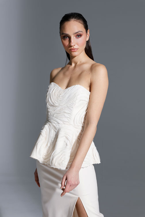 Top sa izraženom teksturom Tiffany Production